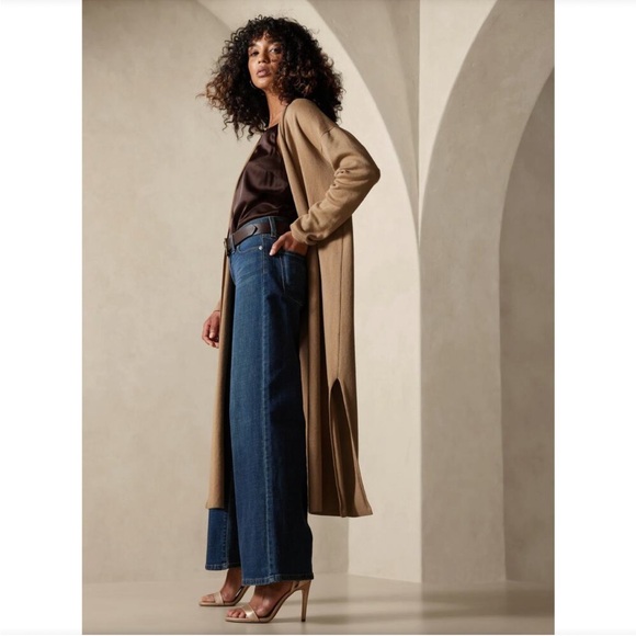 Banana Republic Open Front Duster Cardigan - Picture 3 of 5